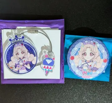 아이프리 타마키 콜라보레이션 카페 AMOCAFE 아크링 키링 캔뱃지