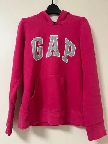 GAP 후드 부착 후드티 160 사이즈 핑크