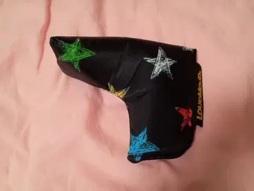 퍼터용 골프헤드커버 컬러풀 별 패턴