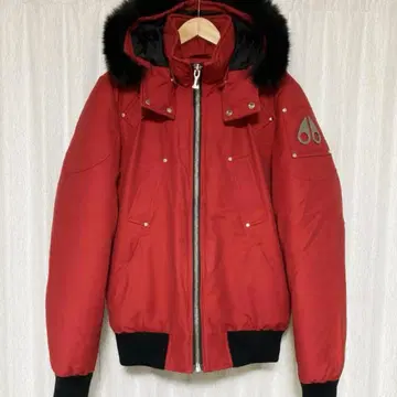 무스 너클스 레드 다운 자켓 S