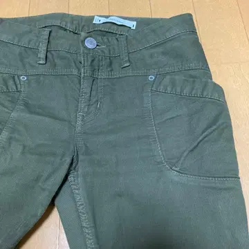 ANTGAUGE 스키니 팬츠 올리브