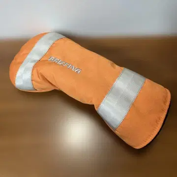 BRIEFING 드라이버용 골프헤드커버 오렌지