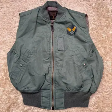 u.s.air force 플라이트 자켓 ma-1 베스트 M 사이즈 카키