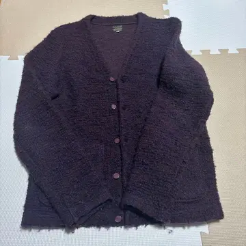 네펜데스 Sonic Lab 다크 퍼플 가디건 S