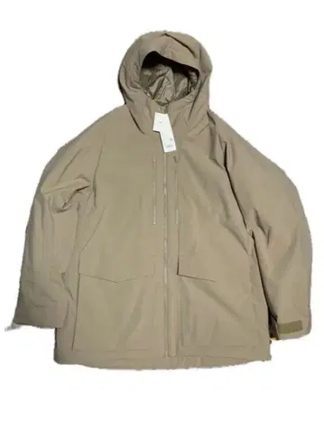 유니클로 하이브리드 다운 후드티 (3D 컷) XL