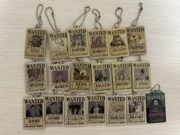 원피스 수배서 키링