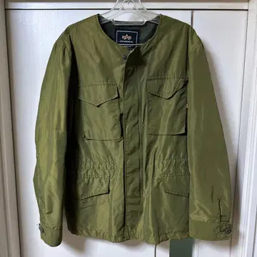 ALPHA INDUSTRIES 밀리터리 자켓 올리브