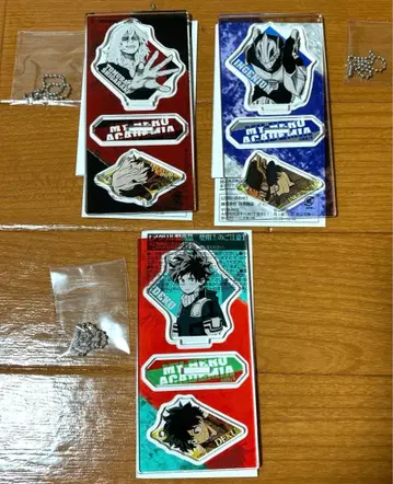 나의 히어로 아카데미아 아크릴 피규어 & 참 컬렉션