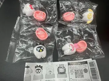 산리오 모두 함께 되자 이빨 가챠 4세트