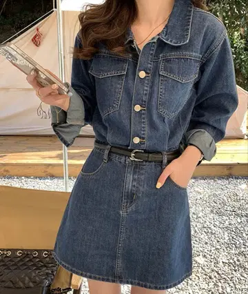 aimoha 데님 원피스