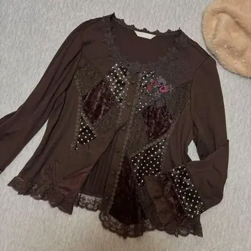 새상품급 도로시 일본제 고급 레이스 자수 사용