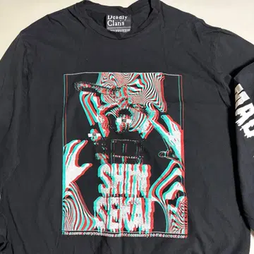 DIR EN GREY SHIN SENAI 블랙 T셔츠