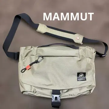 MAMMUT 엑셀론 메신저 백 숄더백 카키 14L