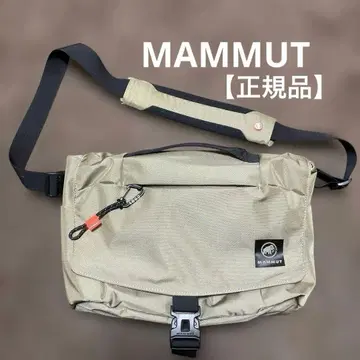 MAMMUT 엑셀론 메신저 백 숄더백 카키 14L