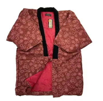 일본풍 패턴 한텐 민예 도테라