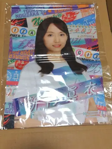 노기자카46 신우치 마이 개별 태피스트리 한여름 드림 복권 2021