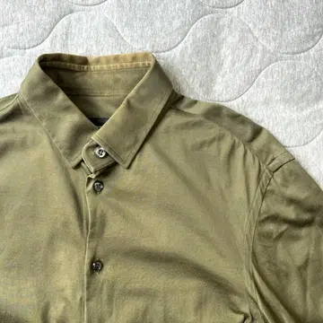 아르마니 올리브 긴팔 셔츠 EMPORIO ARMANI