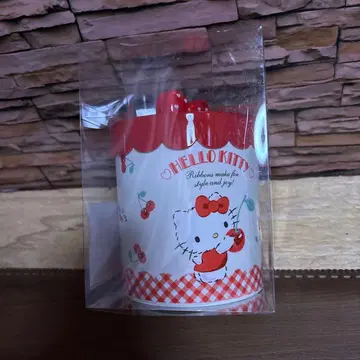 산리오 헬로키티 원형 캐니스터