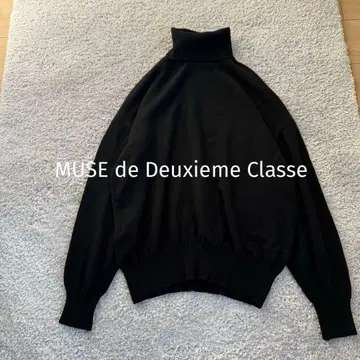 JUSPER 터틀넥 풀오버 니트 23AW