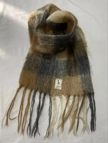 Royal Scot 체크 무늬 머플러 영국제