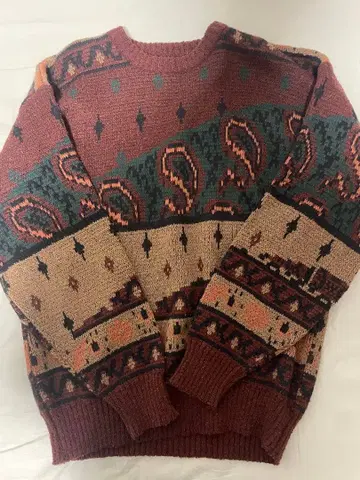 Michael Gerald 아크릴 니트 스웨터 L