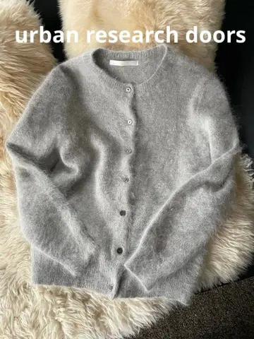 컨디션 최상 어반 리서치 도어즈 복슬복슬 모헤어 가디건