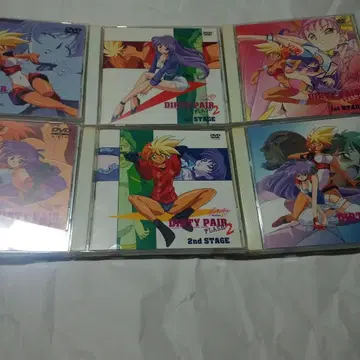 더티 페어 FLASH DVD 1st 2nd 전 6권 세트