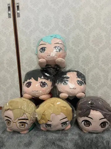 bts Tinytan 봉제 인형 세트