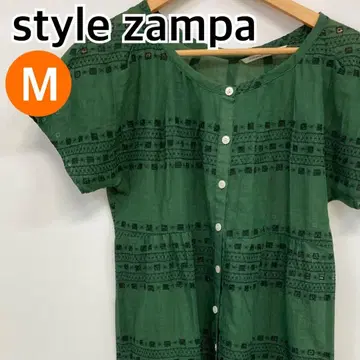 style zampa 원피스 반팔 캐주얼 M [ CT1843 ]