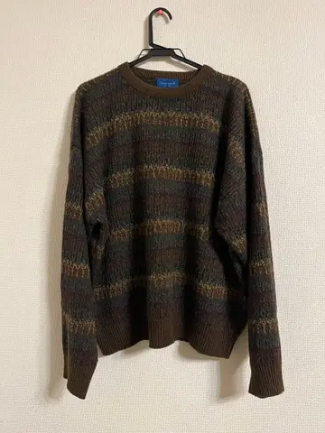 TOWNCRAFT 스트라이프 니트 스웨터