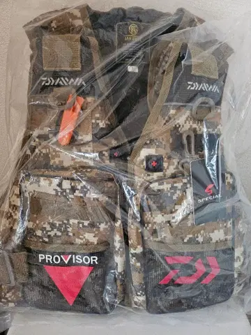 DAIWA JARUSITE 낚시 구명 조끼 F 사이즈
