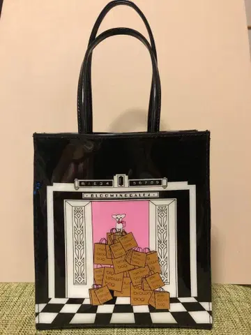 블루밍데일즈 bloomingdales 치와와 패턴 미니백