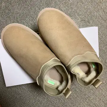 SUICOKE 무스탕 사보 베이지 24 [ 미사용 새상품 ]