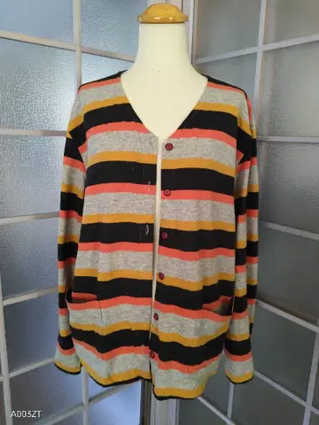 새상품급 H.L 아쉬엘 울 코튼 가디건