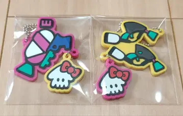 스플래툰 2 산리오 러버 키링 스플래슈터 매뉴버