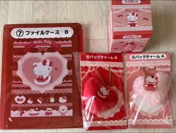 헬로키티 제일복권 파일 케이스 B 소품함 백참 A B