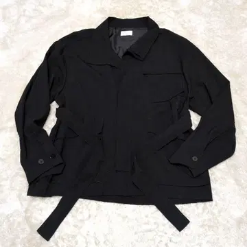 [컨디션 최상] UNDECORATED 긴팔 셔츠 벨트 상의 일본제