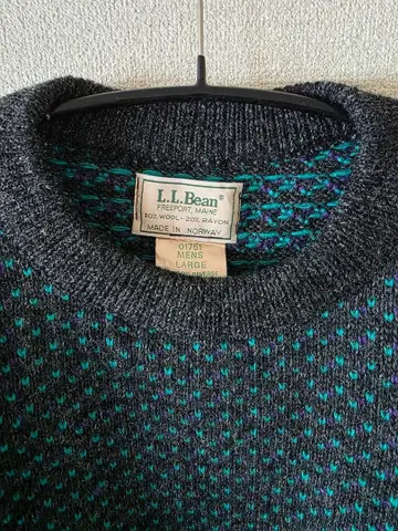 llbean 바즈 아이 니트 노르웨이산 엘엘빈