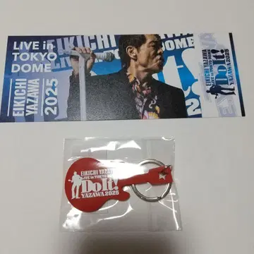 야자와 에이요시님 도쿄돔 메모리얼 티켓 & 회장 한정판 키링
