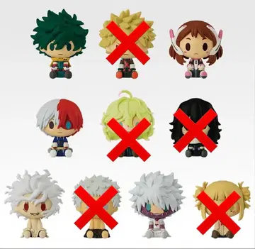 나의 히어로 아카데미아 더 멀리 H상 쵸코놋코 미개봉 새상품 5종 세트