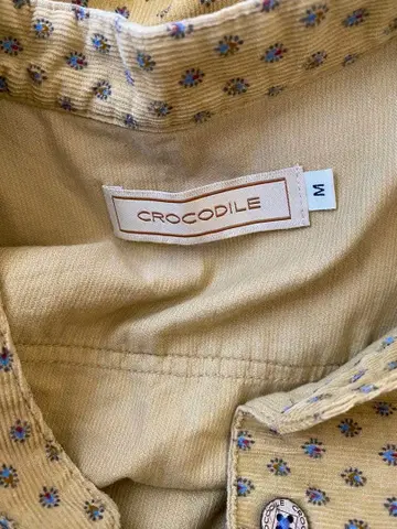 크로커다일 코듀로이 셔츠 여성 M