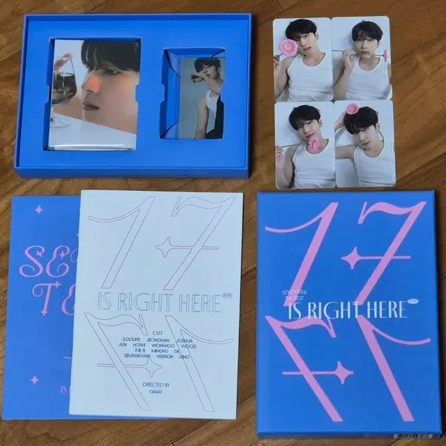 세븐틴 17 is right here 원우 캐럿반 앨범 풀세트 양도