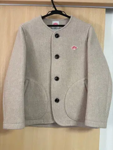 단톤 노카라 울 자켓 34