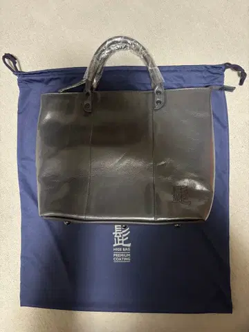 히게 백 히게 하베스트 라벨 가죽 토트백 천연 가죽 요시다