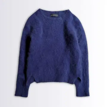 [ 새상품급 레어 ] anvalides 페렛 100% 복슬복슬 샤기 니트