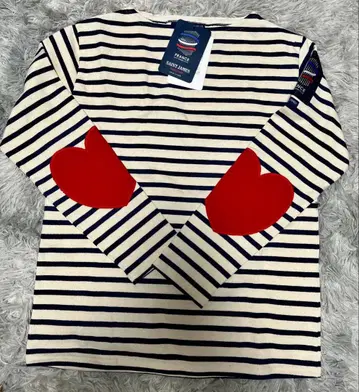 SAINT JAMES 스트라이프 긴팔 T셔츠 만박 한정판