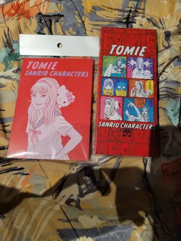 이토 준지 토미에 산리오 메모장 북형 부착형 메모 세트