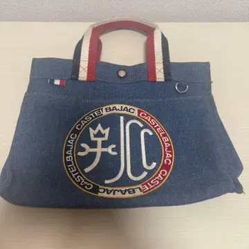 [ 즉시 구매 ] 까스텔바작 데님 핸드백 토트백
