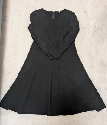 Theory 네이비 플레어 드레스 S