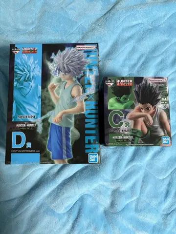 제일복권 HUNTER X HUNTER C상 곤 D상 키루아 피규어 세트